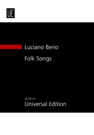 Berio Luciano: Folk Songs