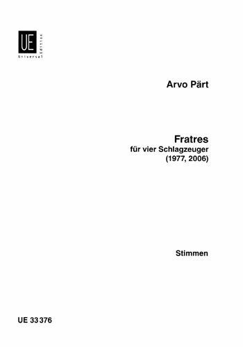 Pärt, Arvo: Fratres