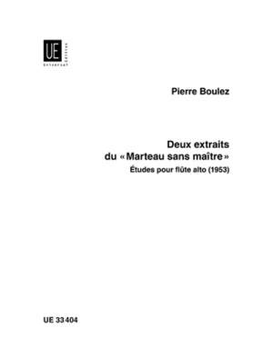 Boulez, P: 2 Extracts from « Le Marteau sans maître »