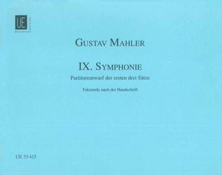 Mahler, G: Symphony No.9 (facsimile)
