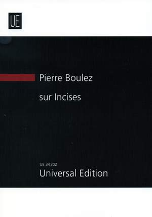 Boulez, P: sur Incises