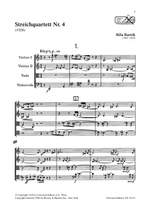 Bartók, Béla: String Quartet No. 4 Product Image