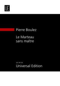 Boulez, P: Le Marteau sans maître