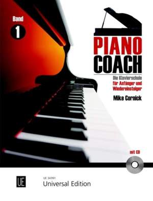 Cornick Mike: Piano Coach 1 - german text Band 1