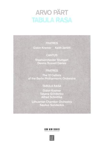 Pärt, Arvo: Tabula rasa Special Edition