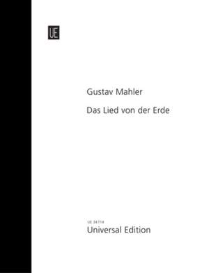Mahler, G: Das Lied von der Erde (full score)