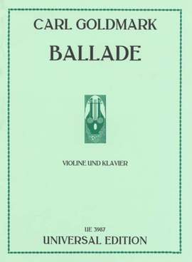 Goldmark Carl: Ballade