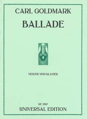 Goldmark Carl: Ballade
