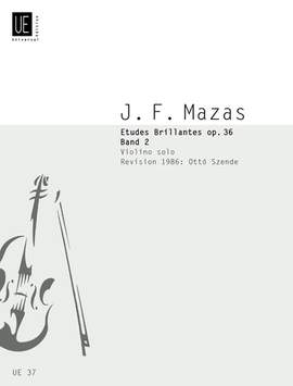 Mazas, J: Etudes brillantes op. 36 Vol. 2