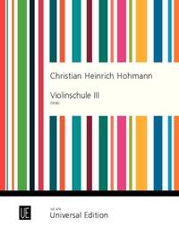 Hohmann, C H: Violin School Vol. 3