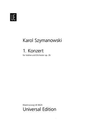 Szymanowski, K: Concerto No.1 Vln Pft.red