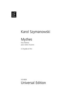 Szymanowski: Mythes: 3. Dryades et Pan op. 30/3 Band 3