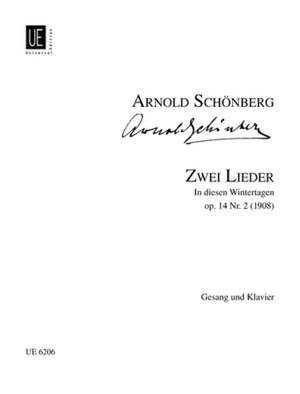 Schoenberg, A: In Diesen Wintertagen Op.14/2