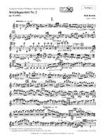 Bartók: String Quartet No.2 Op17 Parts Product Image