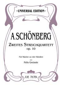 Schoenberg, Arnold: 2nd Quartet Op.10 op. 10