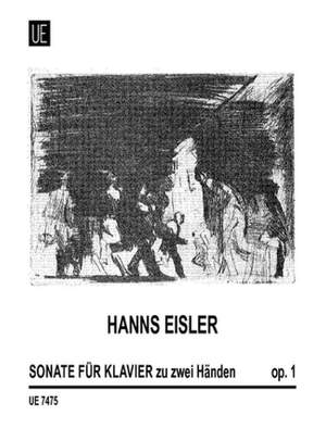 Eisler, H: Sonate Op.1