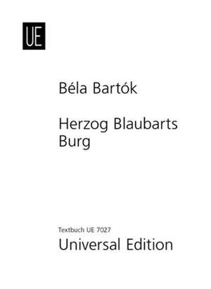 Bartok, B: Bluebeard's Castle Libretto Op. 11