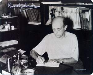 Schoenberg, Arnold: Mouse Pad Picture
