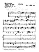 Weill, K: Das Jasager Vocal Score Product Image