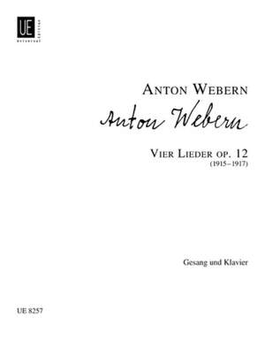 Webern, A: Vier Lieder Op12 Op. 12
