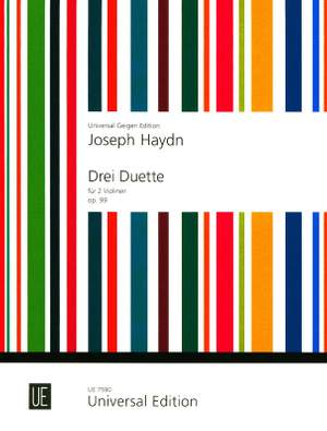 Haydn Joseph: Haydn Three Duets Op99 2vln Op. 99 Hob.iii:40, 20, 23
