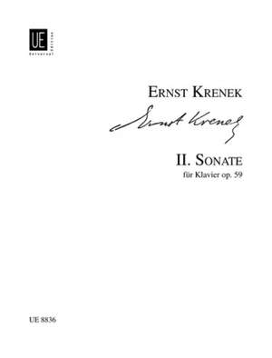 Krenek, E: Sonate No.2 Op.59
