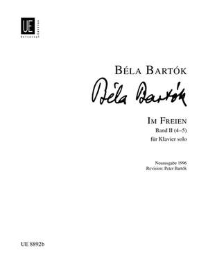 Bartók, Béla: Out of Doors Vol. II (4-5) Band 2