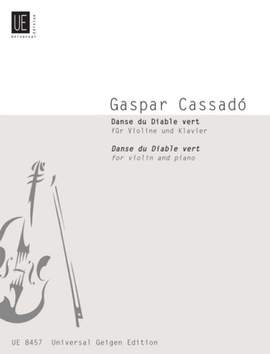Cassadó: Danse Du Diable Vert Vln Pft