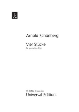 Schoenberg, Arnold: Vier Stücke op. 27