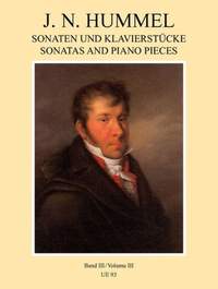 Hummel: Piano Works Volume 3