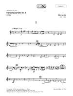 Bartók: String Quartet No.4 Parts Product Image