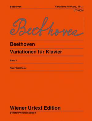 Beethoven, L v: Variations Vol. 1