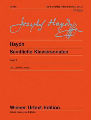 Haydn, J: Complete Piano Sonatas Vol. 2: Nr. 36-52