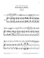 Brahms, J: Sonata E minor op. 38 Product Image