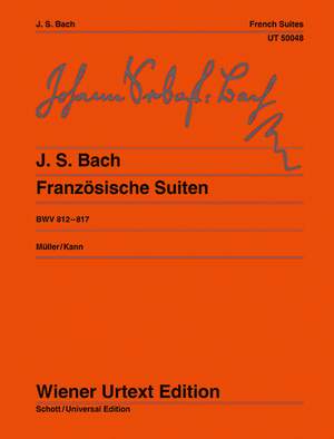 Bach, J S: French Suites BWV 812-817