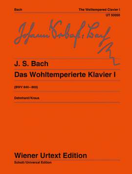 Bach, J S: Das Wohltemperierte Klavier Part I