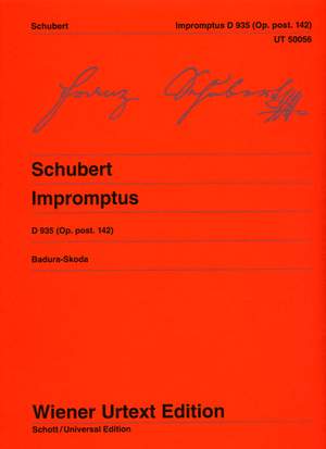 Schubert, F: Impromptus op. posth. 142 D 935