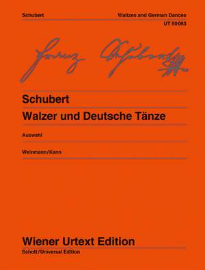 Schubert: Waltzes and German Dances