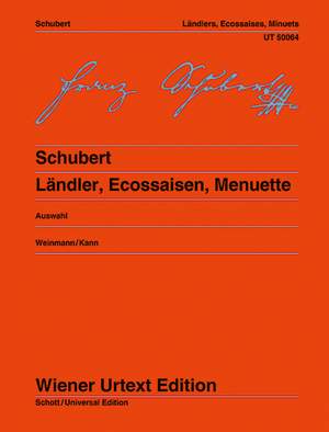 Schubert: Ländlers, Ecossaises, Minuets