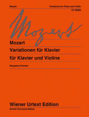 Mozart, W A: Variations