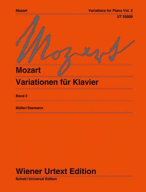 Mozart, W A: Variations Vol. 2