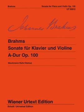Brahms, J: Sonate A-Dur A major op. 100