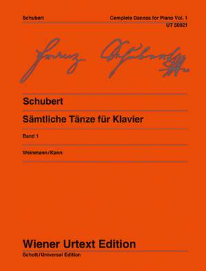 Schubert: Complete Dances Band 1