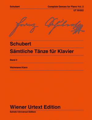 Schubert: Complete Dances Band 2