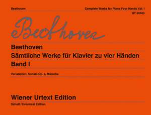 Beethoven: Works for piano for 4 hands