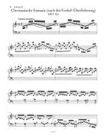 Bach, J S: Chromatic Fantasy and Fugue BWV 903 Product Image