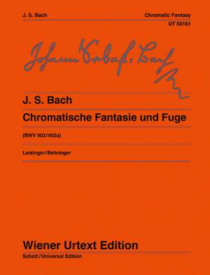 Bach, J S: Chromatic Fantasy and Fugue BWV 903