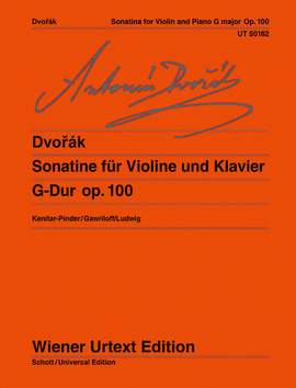 Dvořák, A: Sonatina G Major op. 100