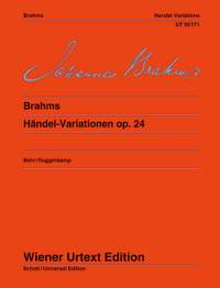 Brahms, J: Handel Variations op. 24