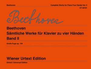 Beethoven, L v: Complete Works for Piano Four Hands op. 134 Vol. 2